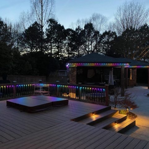 deck and patio lights